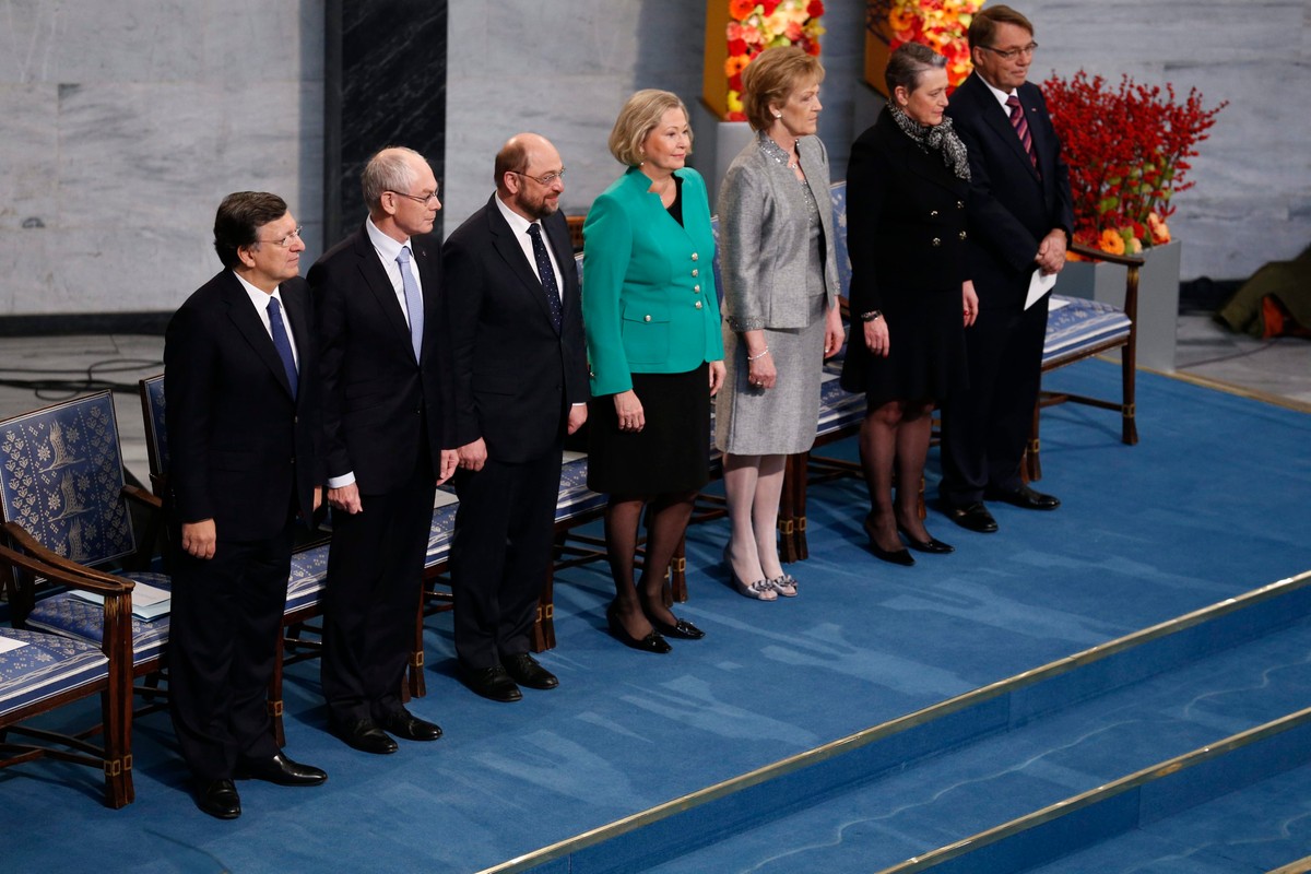 Odbiór nagrody Nobla