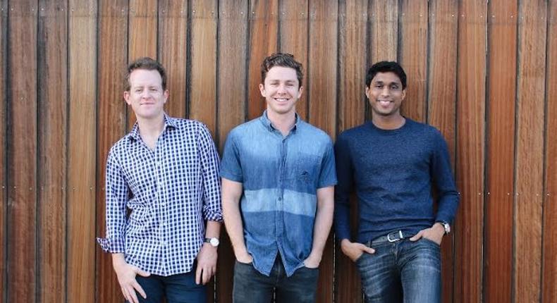 Kairos founders (Left to Right) Ryan Bloomer, Alex Fiance, Ankur Jain