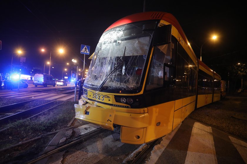 Dwa tramwaje zderzyły się w Warszawie