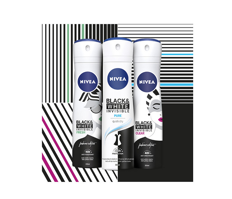 NIVEA Black & White. Cena: 13,99 PLN / 250 ml