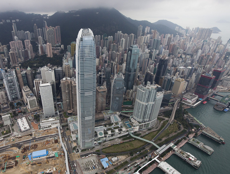 Wieżowce w Hong-Kongu