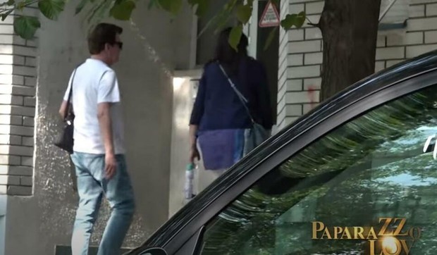 Momčilo Bajagić Bajaga sa novom devojkom