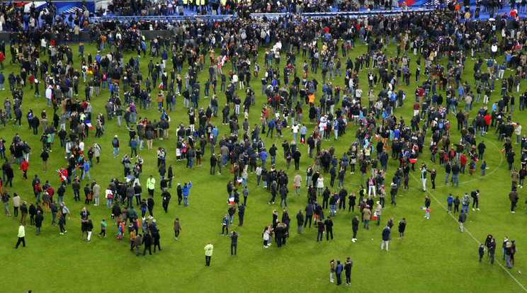 Párizsban tavaly november 13-án egy futballstadion előtti robantással kezdődött a merényletsorozat /Fotó: MTI