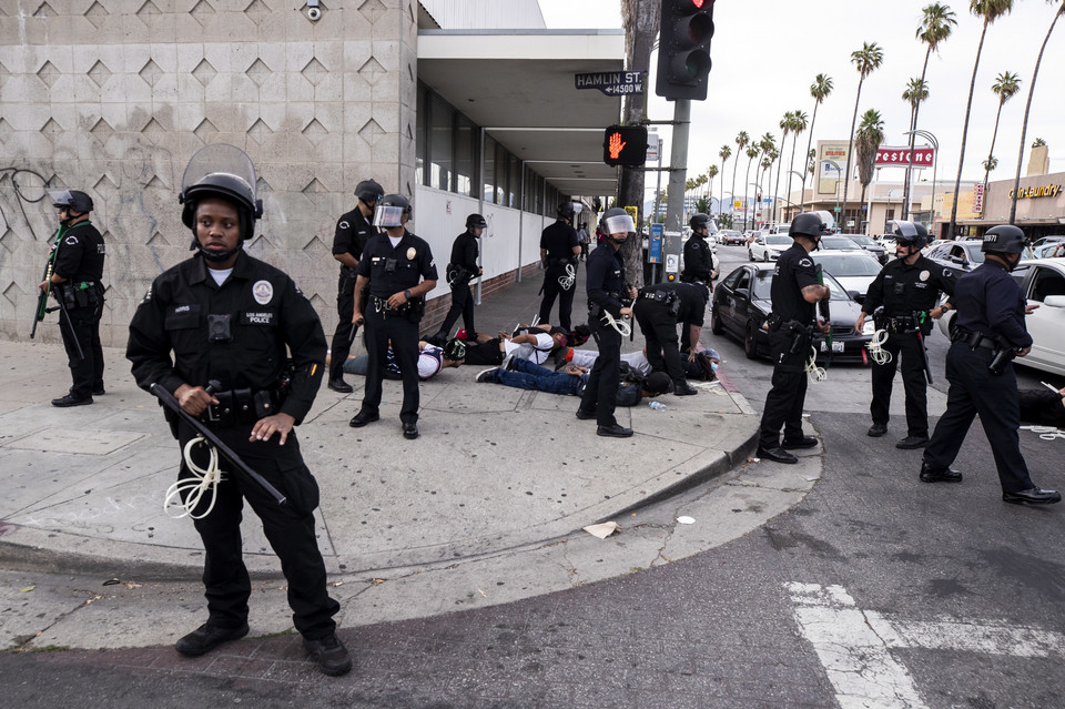 Protesty w USA. Van Nuys, 1 czerwca