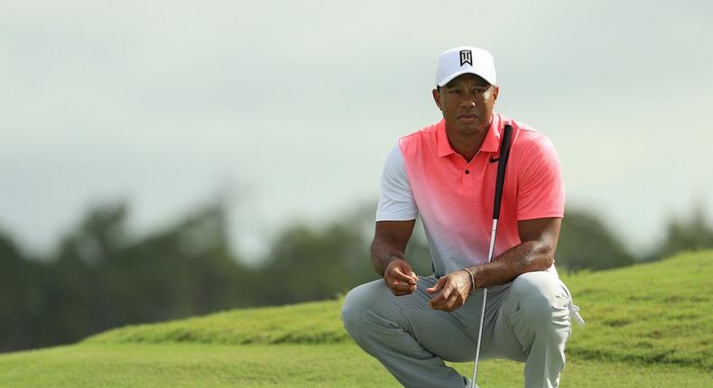 Tiger Woods was never the golfing robot many believed.