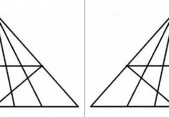 Jeśli uda ci się znaleźć ponad 18 trójkątów, możesz chwalić się ponadprzeciętną inteligencją
