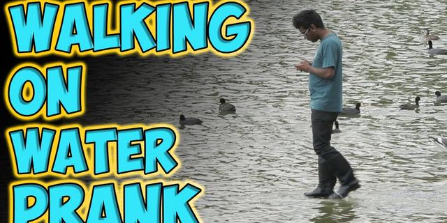 Walking on Water prank | Pulse Nigeria