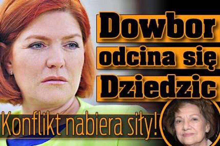 Dowbor odcina się Dziedzic. Konflikt trwa!