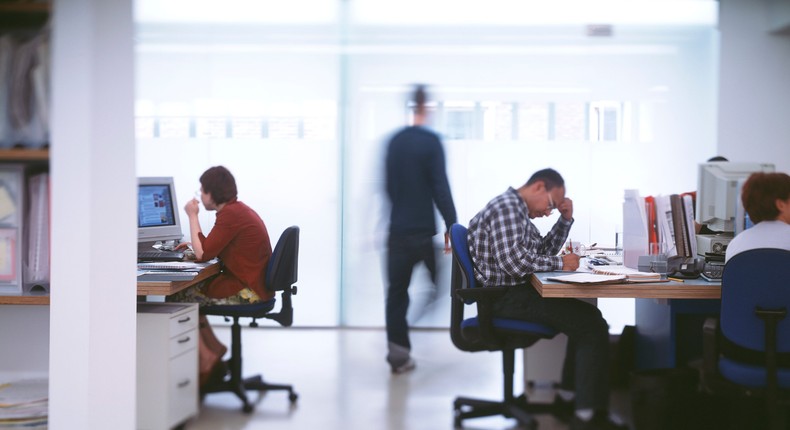 Generative AI has workers excited and worried about their future. Construction Photography/Avalon/Getty Images