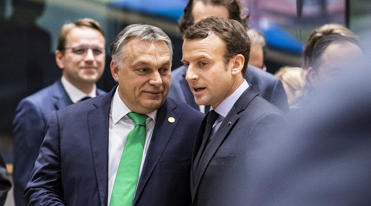 Orbán Viktor és Emmanuel Macron között vannak vitás pontok, de sok mindenben egyetértenek /Fotó: MTI/Szecsődi Balázs
