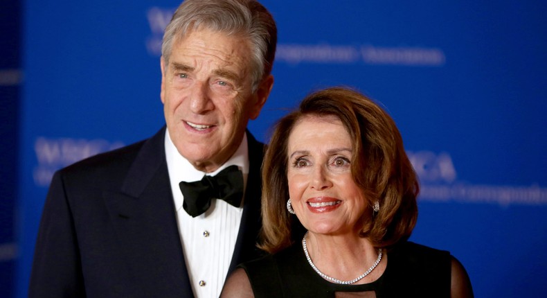 Paul Pelosi and Nancy Pelosi attend the 2018 White House Correspondents' Dinner at Washington Hilton on April 28, 2018 in Washington, DC.Tasos Katopodis/Getty Images