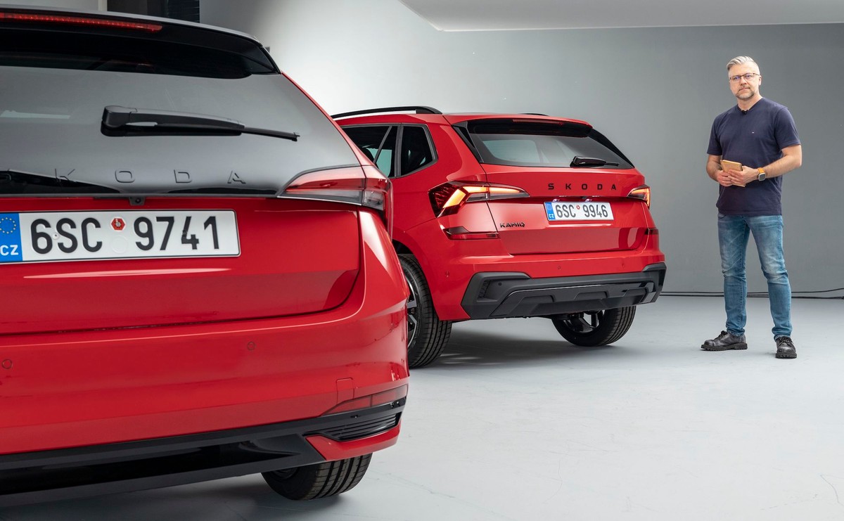 Skoda Kamiq i Scala po face liftingu