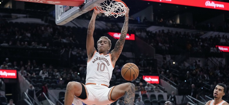 Air Sochan! Kapitalna akcja polskiego koszykarza w meczu ligi NBA [WIDEO]