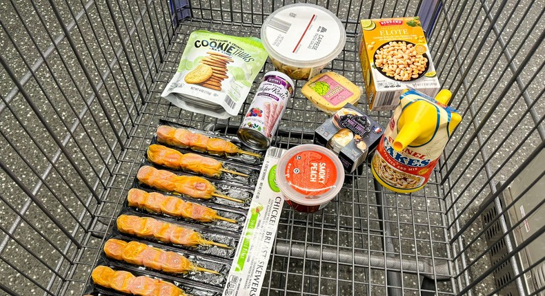 I tried nine summertime foods from Aldi.Paige Bennett