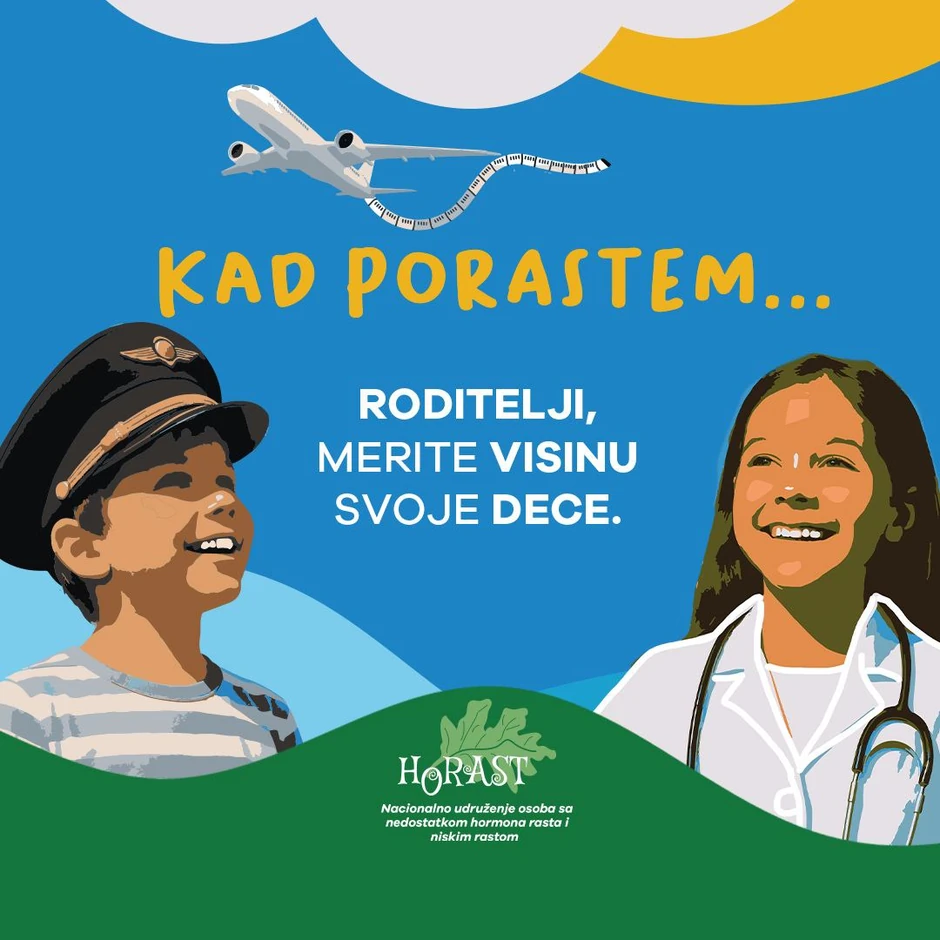 Kampanja "Kad porastem..." podiže svest o značaju praćenja rasta dece