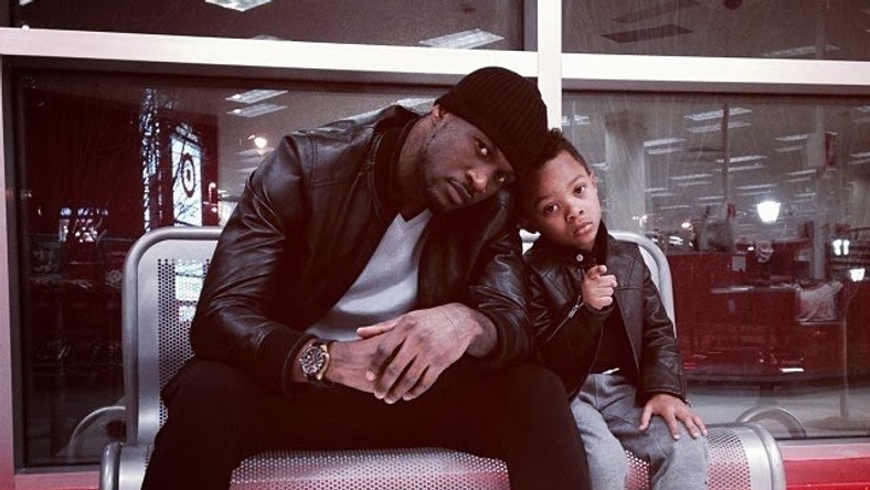 Image result for peter okoye son cameron