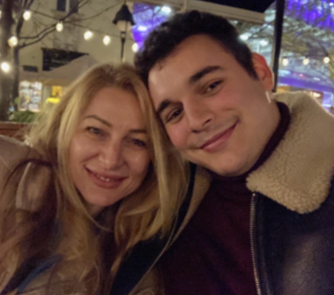 Katrina i stariji sin