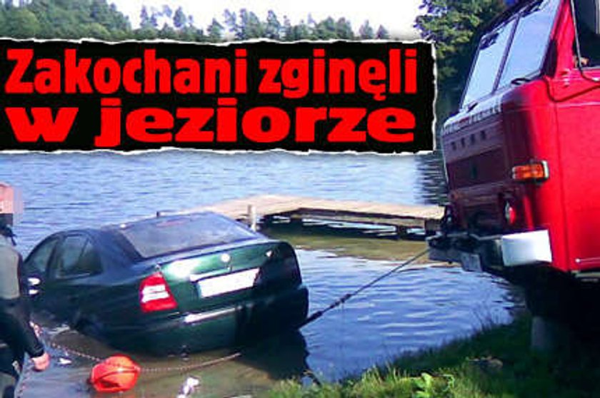 Zakochani zginęli w jeziorze