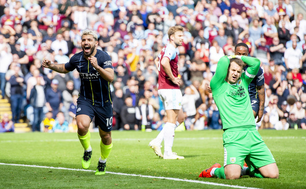 Manchester City skromnie pokonał Burnley i wrócił na fotel lidera Premier League