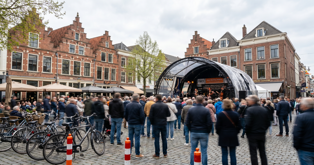 Breda Jazz Festival opent met buienkans - de laatste acts tot 23:00 uur vanavond