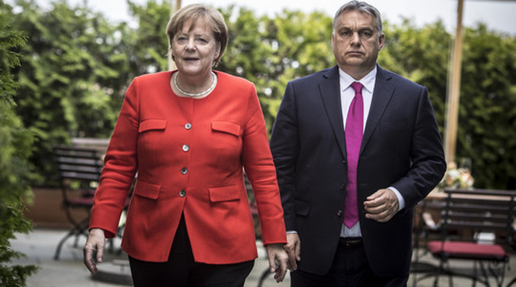 Orbán Viktor kész tárgyalni Angela Merkellel / Fotó: MTI -  Szecsődi Balázs