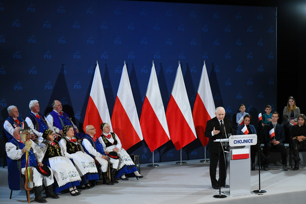 Jarosław Kaczyński w Chojnicach