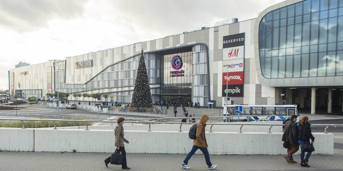 Alarm przeciwpożarowy w Poznań City Center