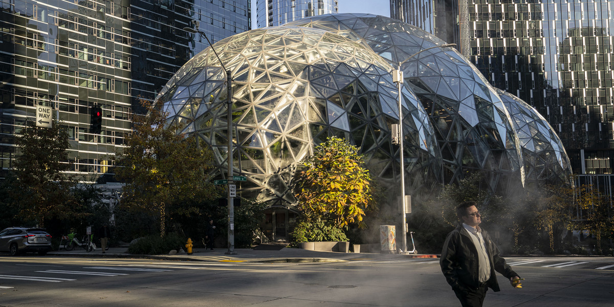 Siedziba Amazona w Seattle.