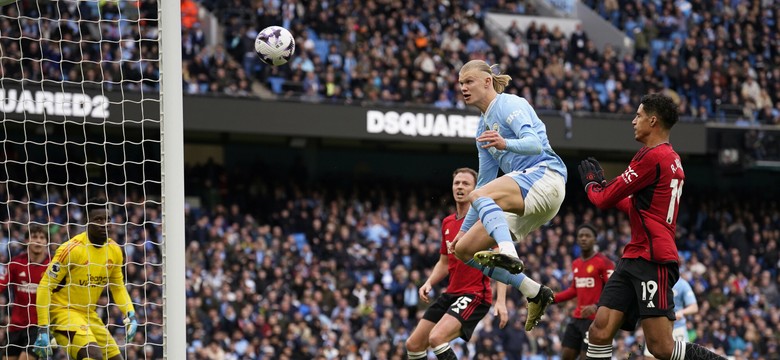 Haaland zaliczył największe pudło w karierze. Manchester City wygrał derby [WIDEO]