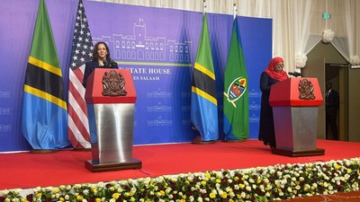 US vice-president Kamala Harris has disclosed trade plans with Tanzania