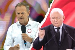 Donald Tusk i Jarosław Kaczyński stoczyli korespondencyjny pojedynek