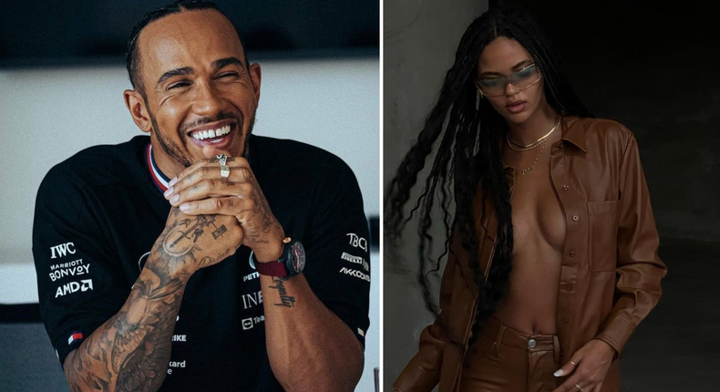 Lewis Hamilton is reportedly dating Kanye West's ex-girlfriend