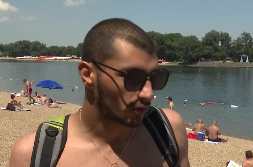 Građani na Adi Ciganliji