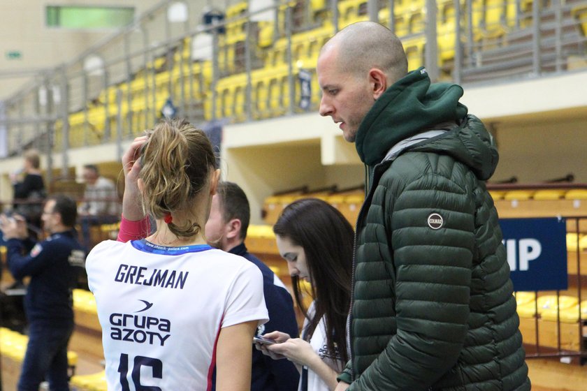 Siatkowka kobiet. LSK. Chemik Police - Developres SkyRes Rzeszow. 17.11.2018