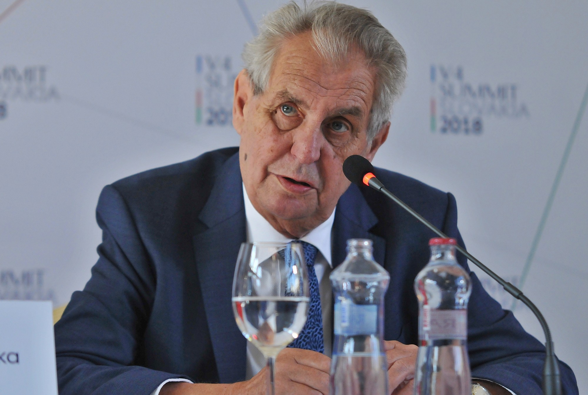 Bývalý prezident Českej republiky Miloš Zeman.