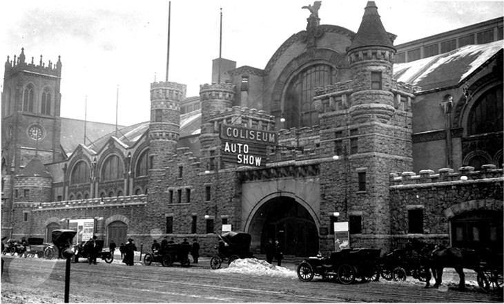 Salon samochodowy w Chicago (1901)