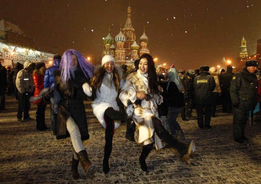 Vesele Ruskinje u Moskvi