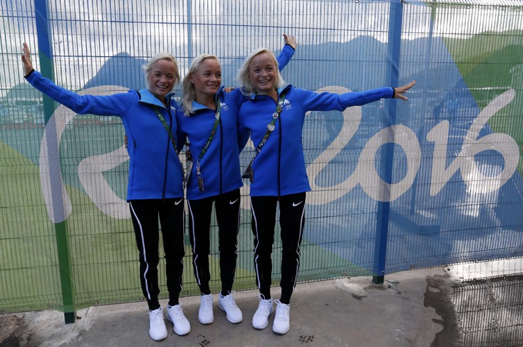 Siostry Liina, Lily i Leila Luik wystartowały w maratonie, ale żadna z nich nie zdobyła medalu