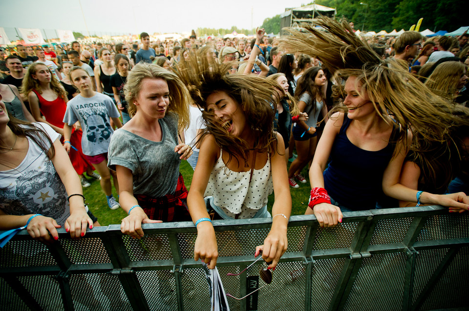 Publiczność podczas Jarocin Festiwal 2014