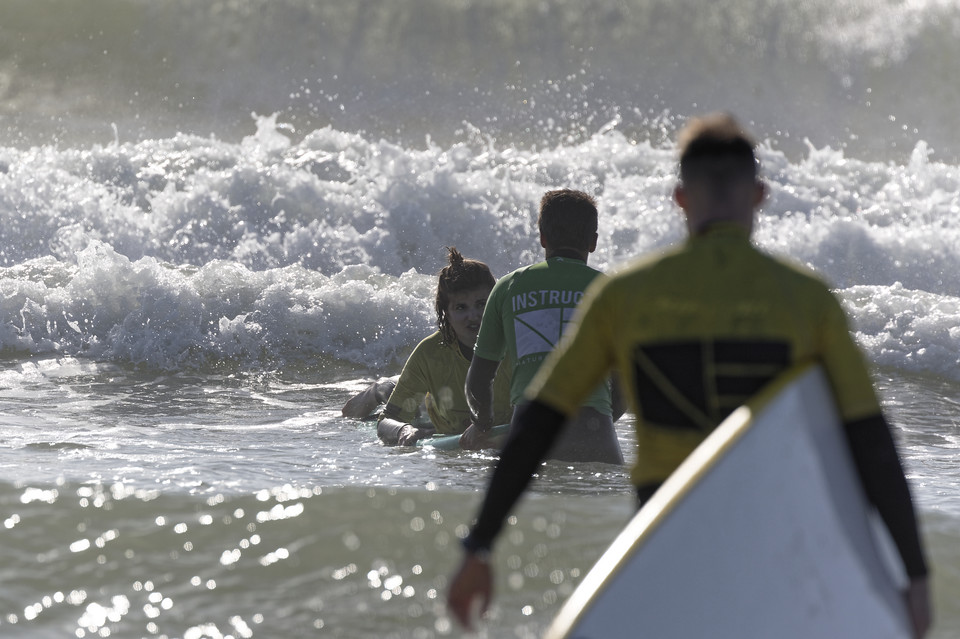 Surfing w Peniche