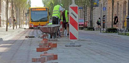 Ulice zamknięte w wakacje w Łodzi. Wszędzie remonty