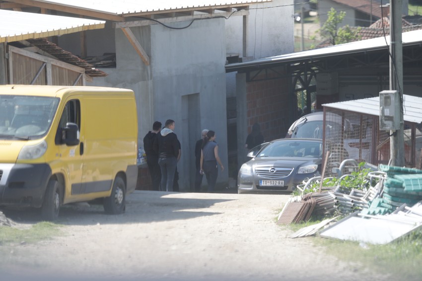 Mesto nesreće u Topoli