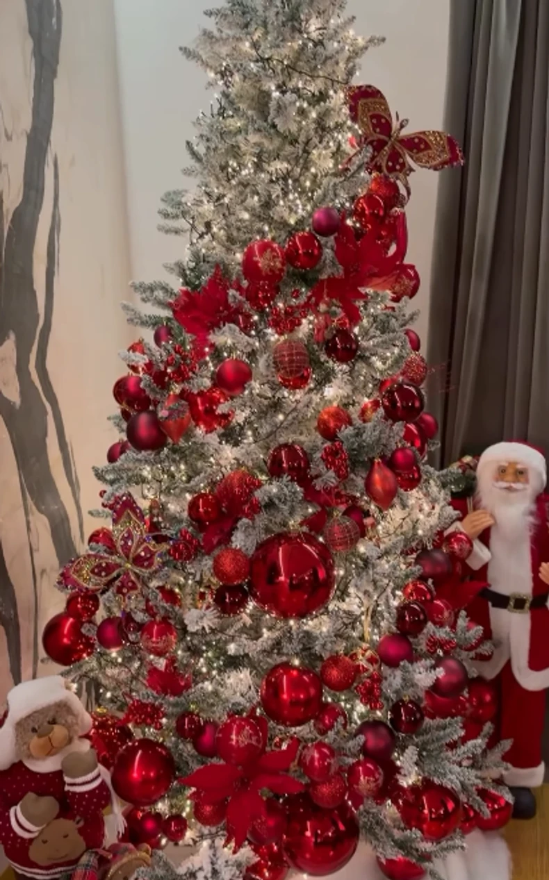 Viki Miljković okitila jelku