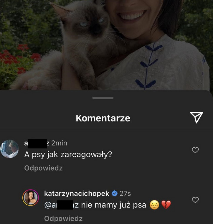 Katarzyna Cichopek na Instagramie