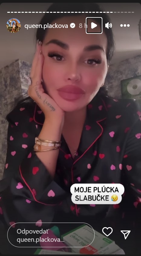 Plačkovú čakajú tri týždne s liekmi. 