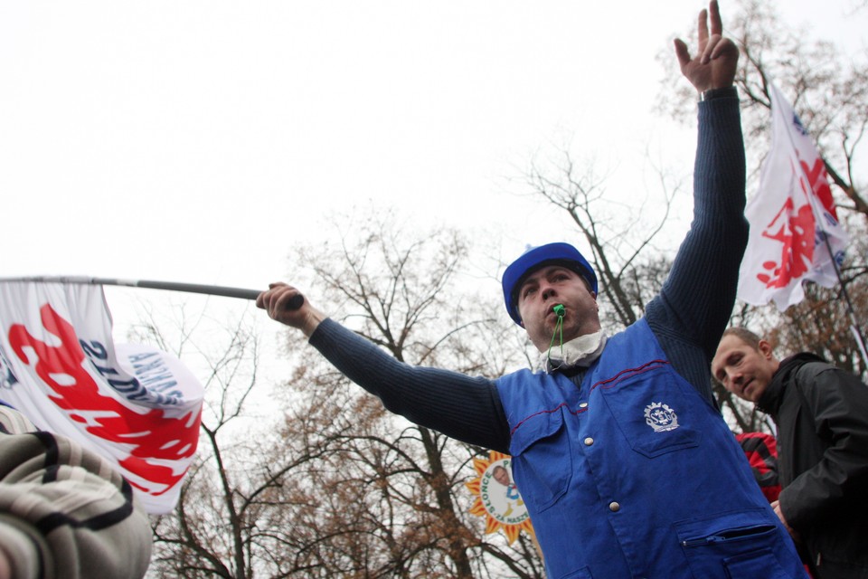 WARSZAWA ZWIĄZKI PROTEST EMERYTURY