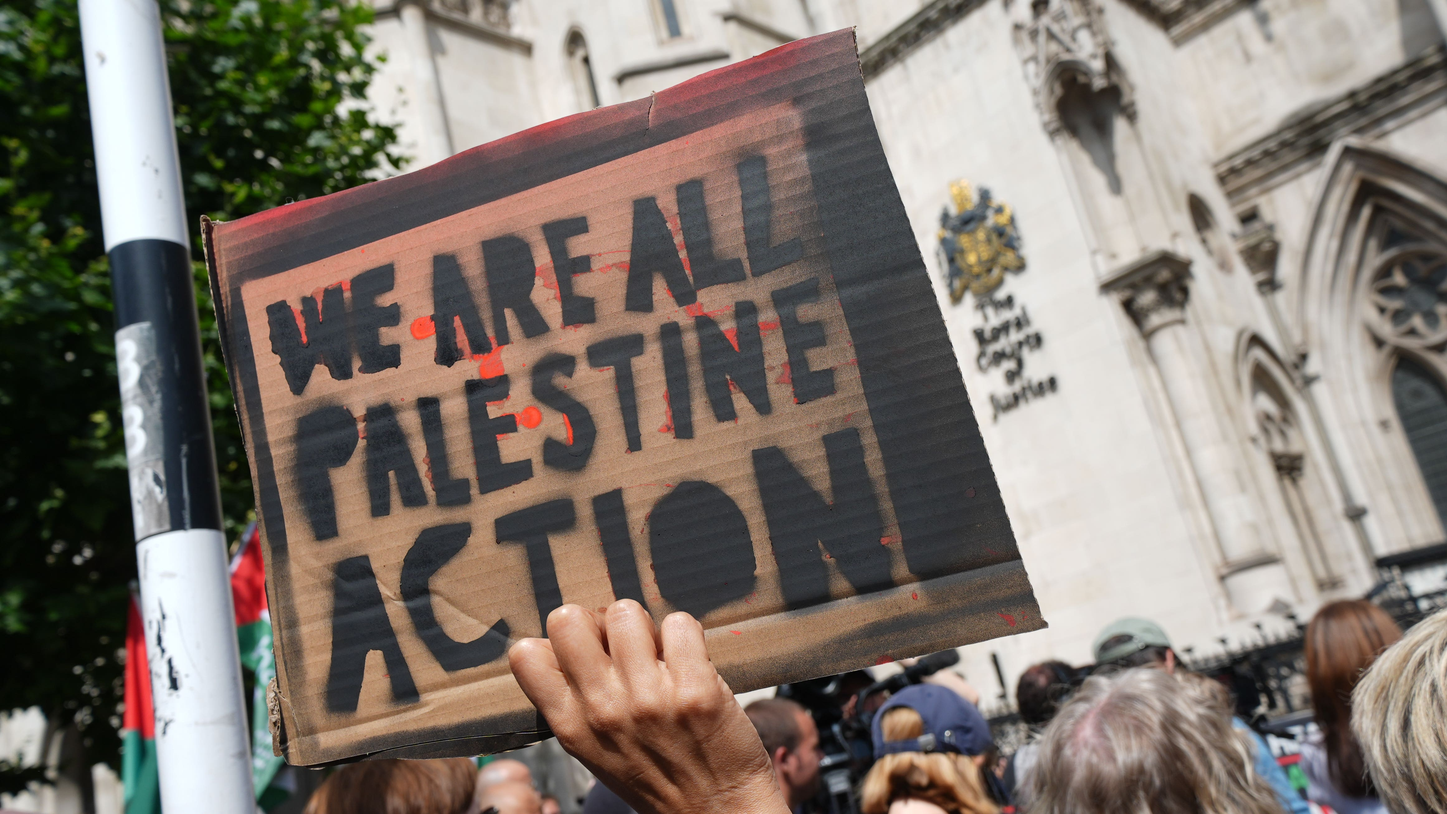Palestine Action banned as terror group after court bid fails