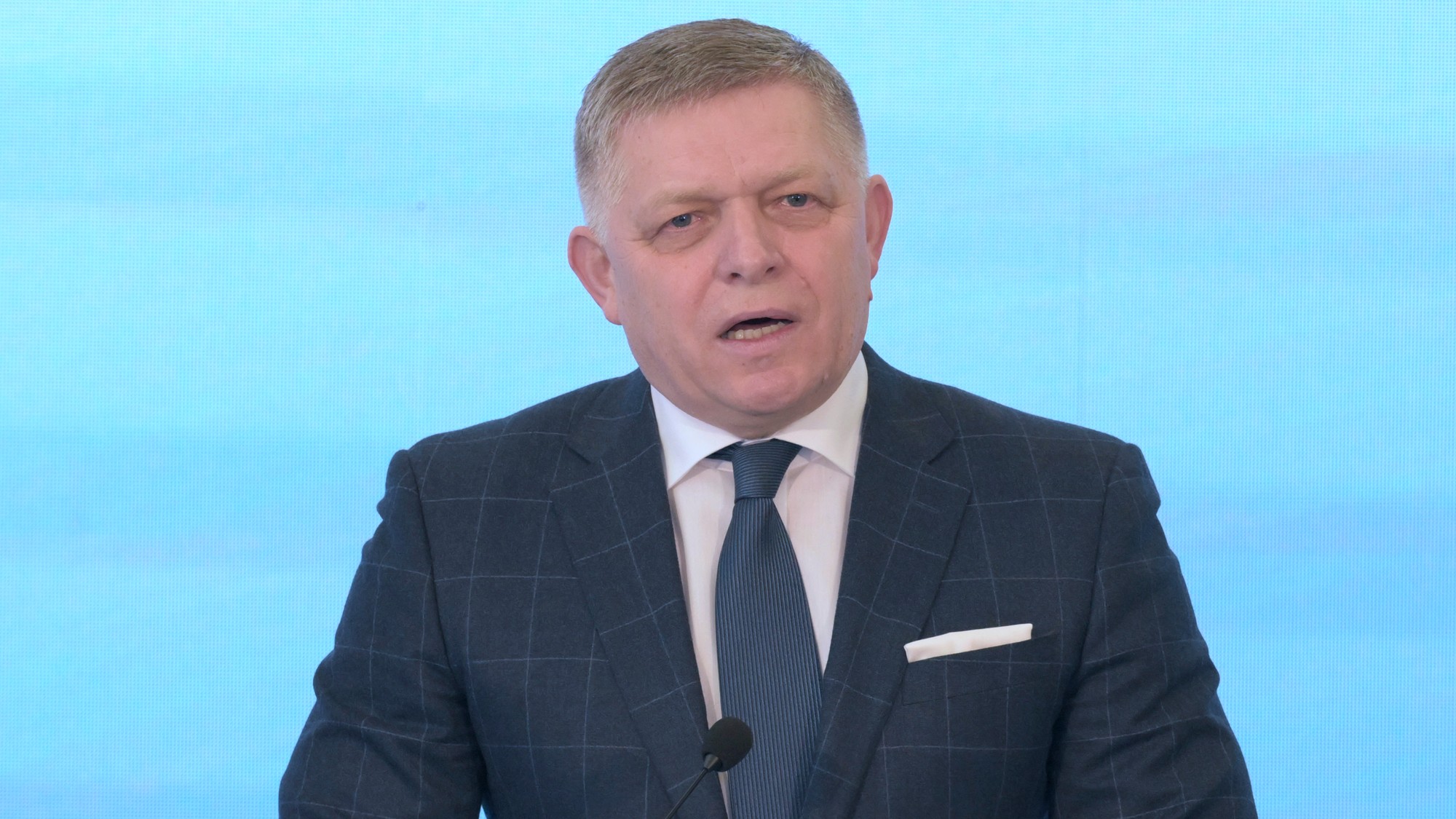 Predseda vlády SR Robert Fico. 