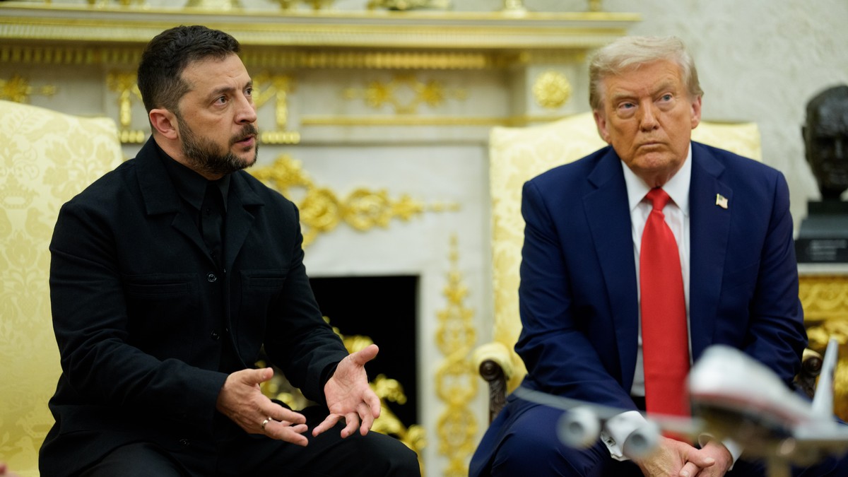 Volodimir Zelenski i Donald Tramp