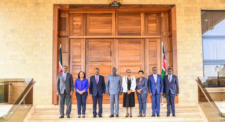 President William Ruto convened a meeting of the heads of the three arms of government at State House, Nairobi, on Monday, January 22, 2024